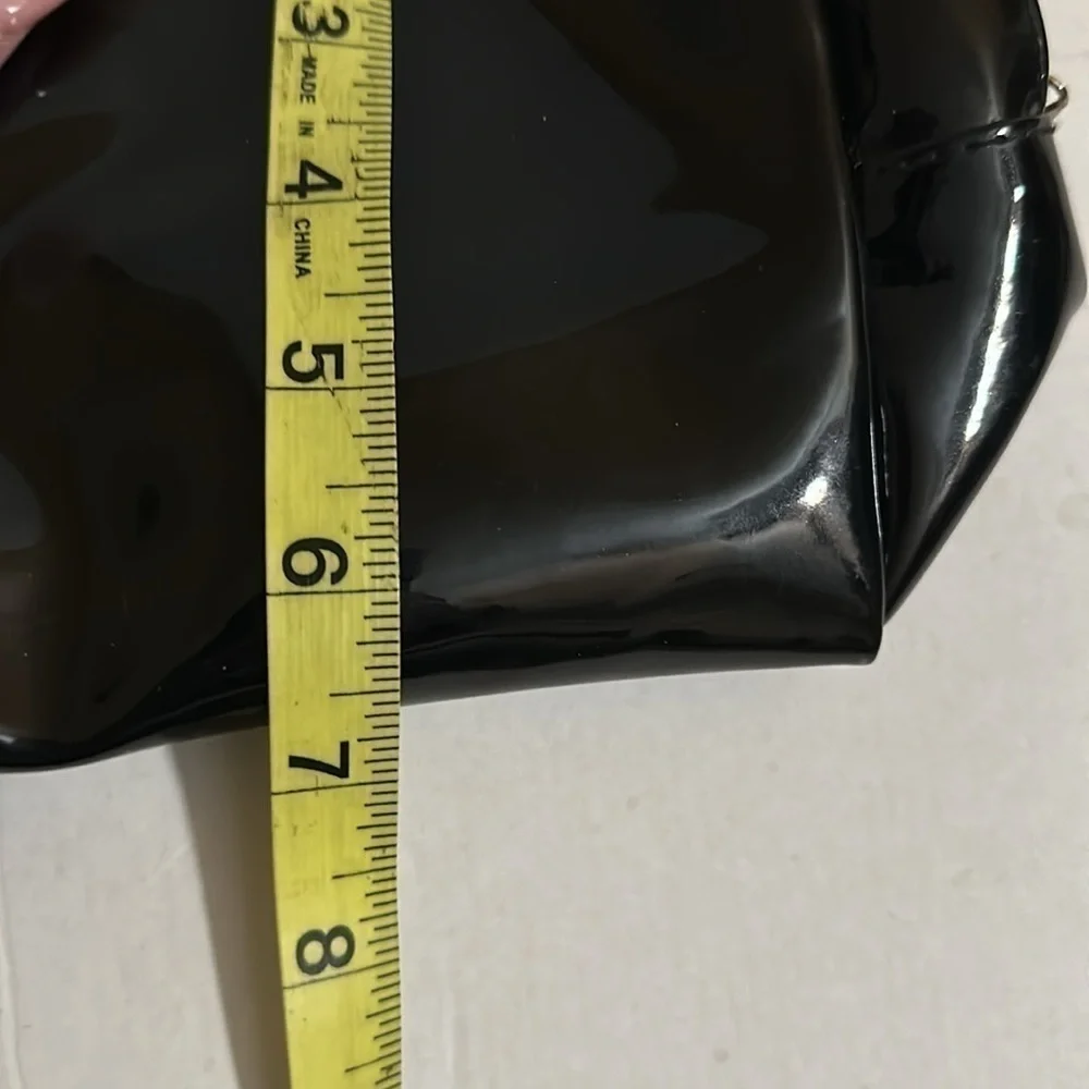 L'anza makeup bag patent leather